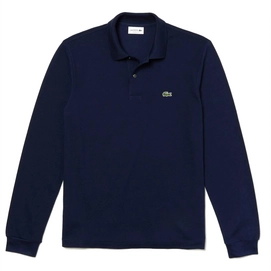 Polo Lacoste Men L1312 Longsleeve Classic Fit Navy Blue